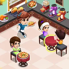 Скачать взлом Cooking Restaurant Kitchen (Кукинг Ресторан Китчен)  [МОД Mega Pack] - стабильная версия apk на Андроид