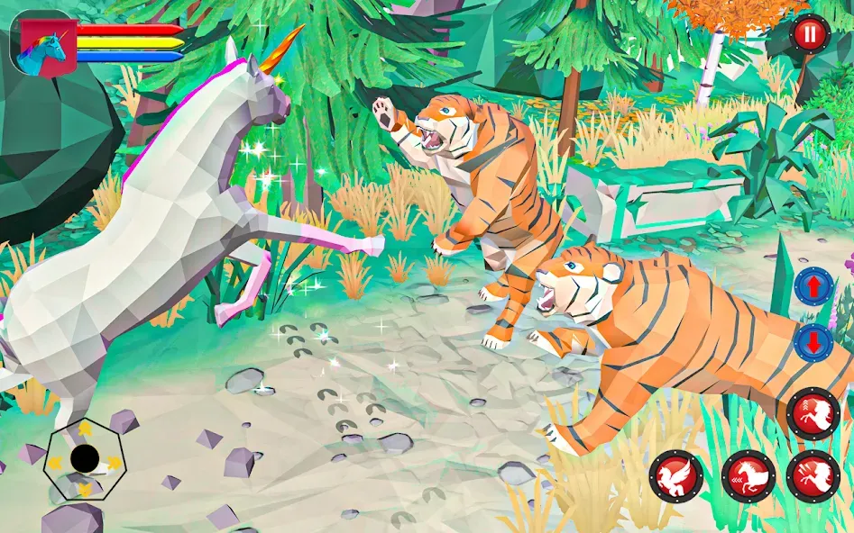 Flying Unicorn Pegasus Games  [МОД Все открыто] Screenshot 3