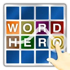 Взломанная WordHero : word finding game (ВордХиро)  [МОД Бесконечные монеты] - стабильная версия apk на Андроид