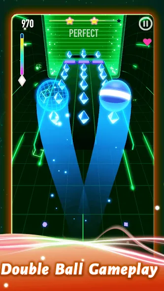 Rolling Twins: Music Ball Rush (Роллинг Твинс)  [МОД Unlimited Money] Screenshot 3