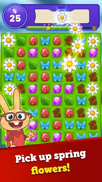 Easter Magic - Match 3 Game (Истер Мэджик)  [МОД Mega Pack] Screenshot 1