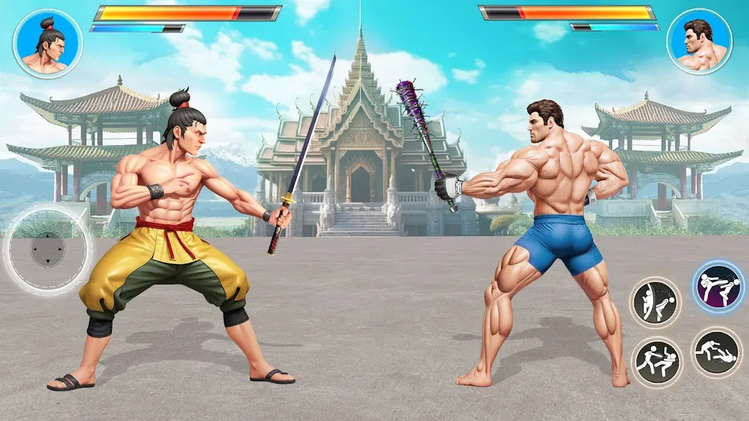 Kung Fu Karate Fighting Games  [МОД Много денег] Screenshot 2