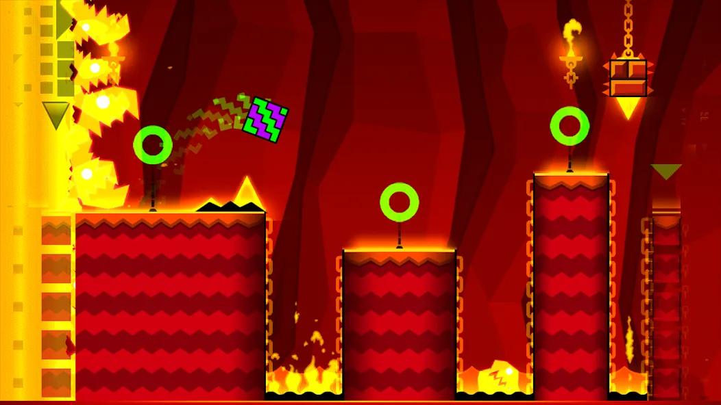 Geometry Dash Meltdown (Геометрия Дэш Мелтдаун)  [МОД Menu] Screenshot 2