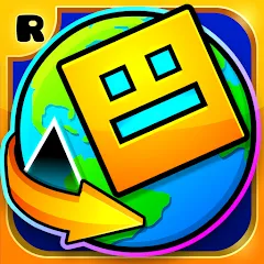 Взломанная Geometry Dash World (Геометри Дэш Ворлд)  [МОД Много денег] - полная версия apk на Андроид