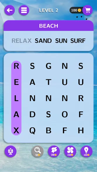 World of Word Search  [МОД Бесконечные деньги] Screenshot 1