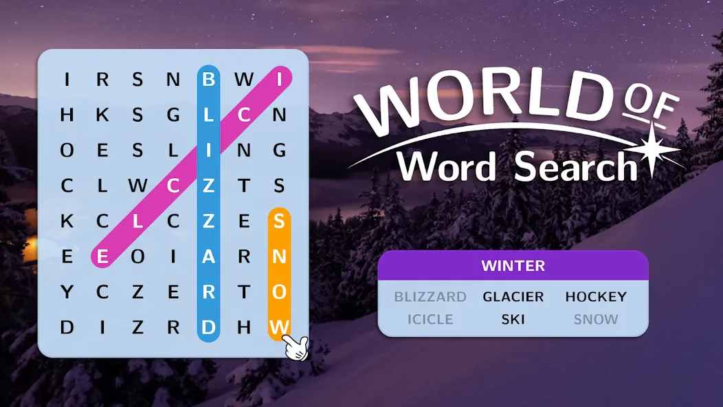 World of Word Search  [МОД Бесконечные деньги] Screenshot 5