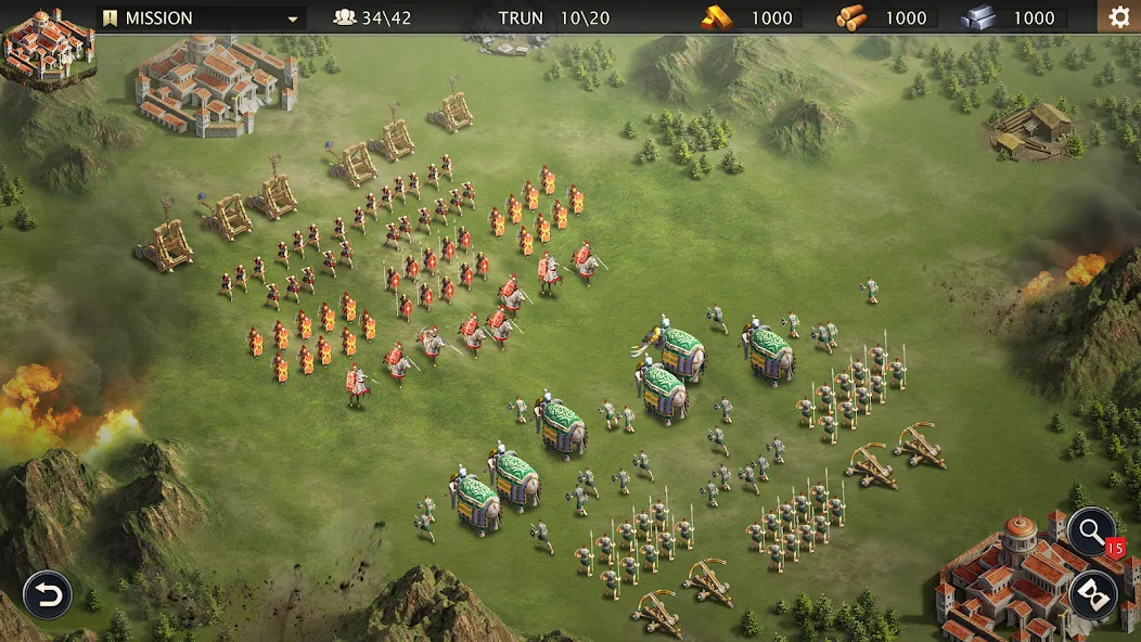 Grand War: Rome Strategy Games (Гранд Вар)  [МОД Меню] Screenshot 4