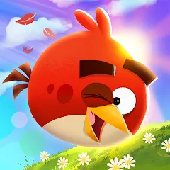 Взломанная Angry Birds POP Bubble Shooter (Энгри Брдс ПОП Бабл Шутер)  [МОД Mega Pack] - полная версия apk на Андроид