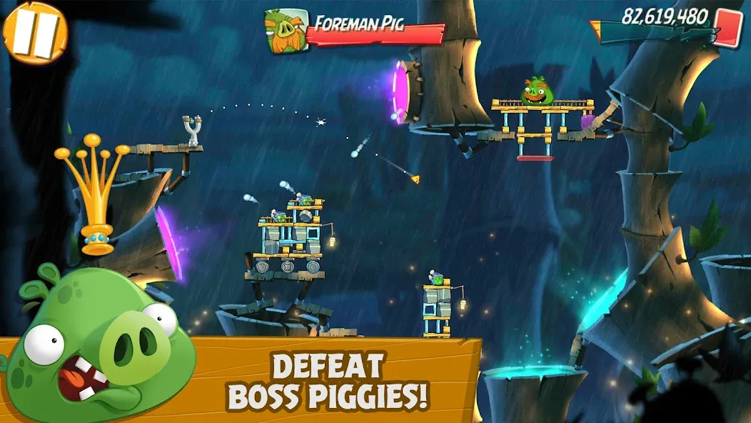 Angry Birds 2 (Энгри Бердс 2)  [МОД Бесконечные деньги] Screenshot 4