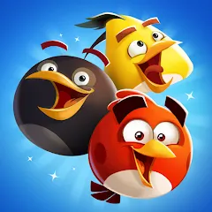 Скачать взломанную Angry Birds Blast (Энгри Бердс Бласт)  [МОД Unlimited Money] - полная версия apk на Андроид