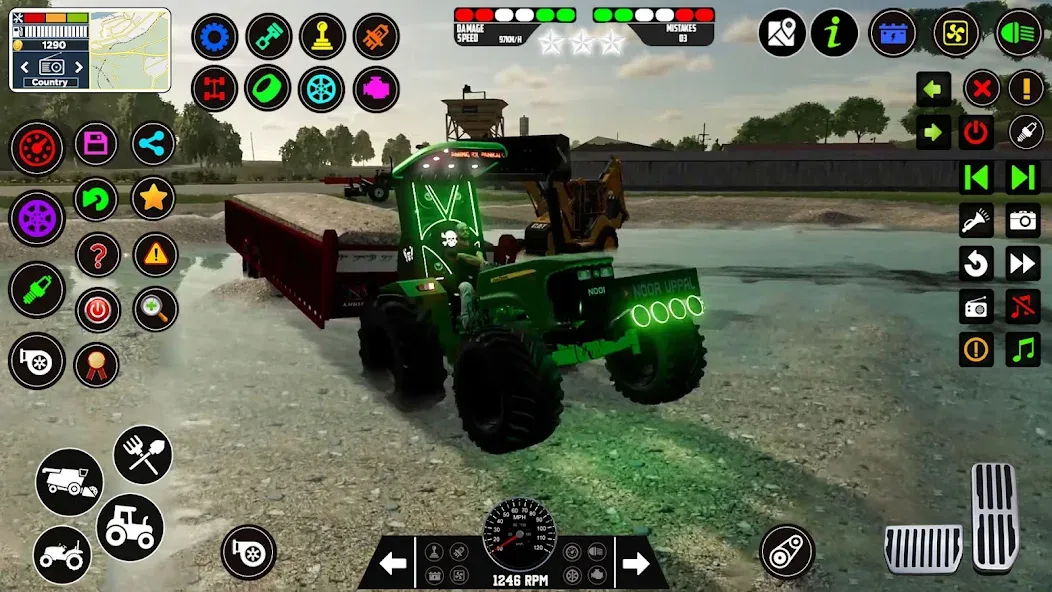 Indian Tractor Farming Games  [МОД Все открыто] Screenshot 3