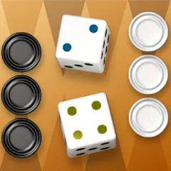 Взломанная Backgammon Online  [МОД Много денег] - последняя версия apk на Андроид