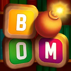 Взломанная Wordboom - Online Word Game  [МОД Все открыто] - полная версия apk на Андроид