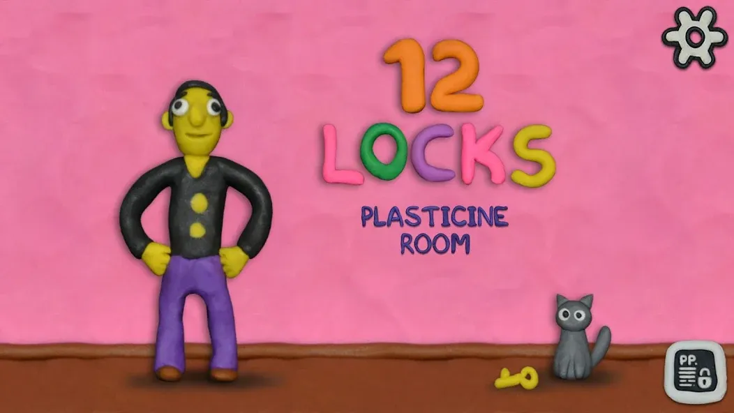 12 LOCKS: Plasticine room  [МОД Unlimited Money] Screenshot 1