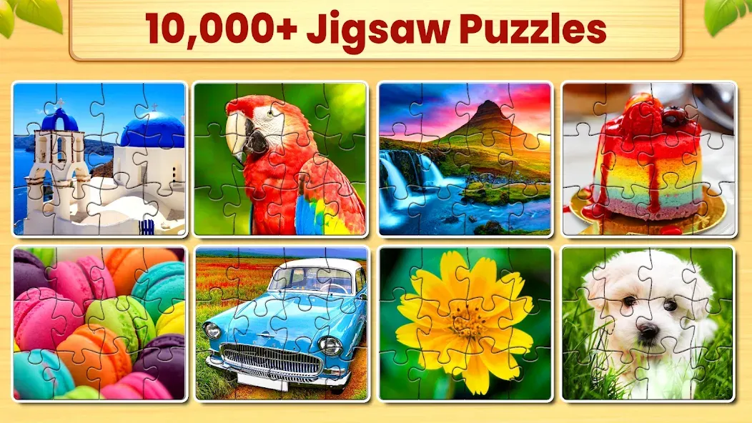 Jigsaw Puzzles: Picture Puzzle  [МОД Бесконечные деньги] Screenshot 2