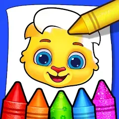 Взломанная Coloring Games: Color & Paint  [МОД Mega Pack] - последняя версия apk на Андроид