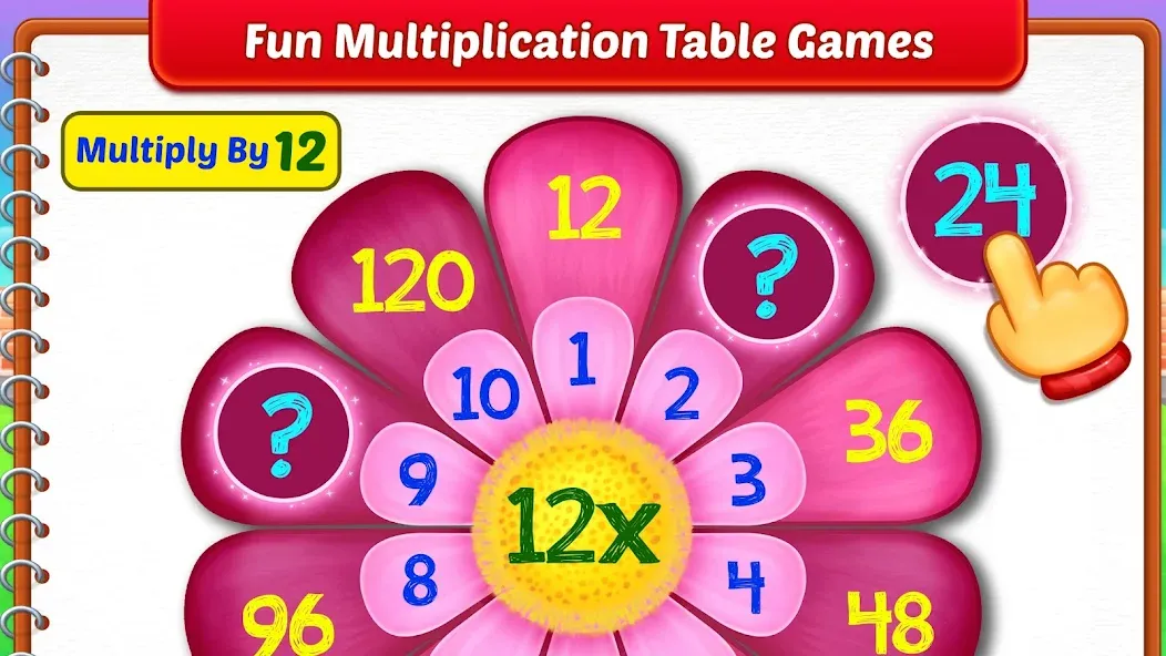 Kids Multiplication Math Games  [МОД Unlimited Money] Screenshot 4