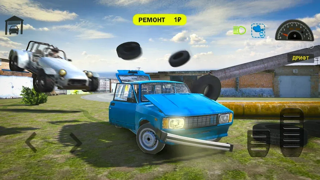 Car Crash Racing - Russia (Кар Краш Рейсинг)  [МОД Unlimited Money] Screenshot 4