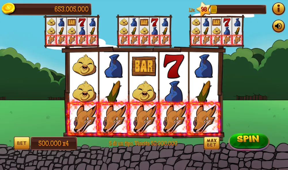 Slot Gallina 4 (Слот Галлина 4)  [МОД Много монет] Screenshot 2