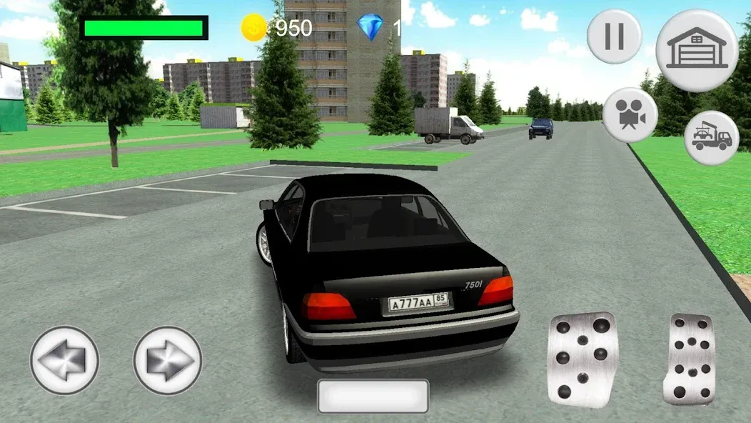 Игра машины в городе  [МОД Unlimited Money] Screenshot 1