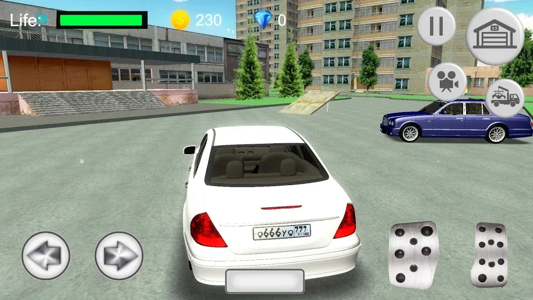 Игра машины в городе  [МОД Unlimited Money] Screenshot 2