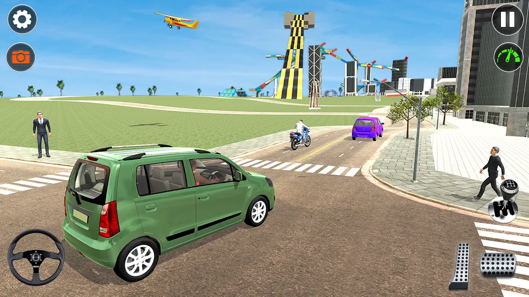 Indian Car Simulator: Car Game (Индийский автомобильный симулятор)  [МОД Все открыто] Screenshot 3