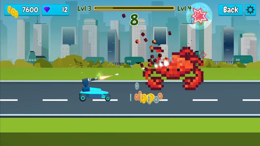 Rusher Crusher: Demolition! (Рашер Крашер)  [МОД Menu] Screenshot 1