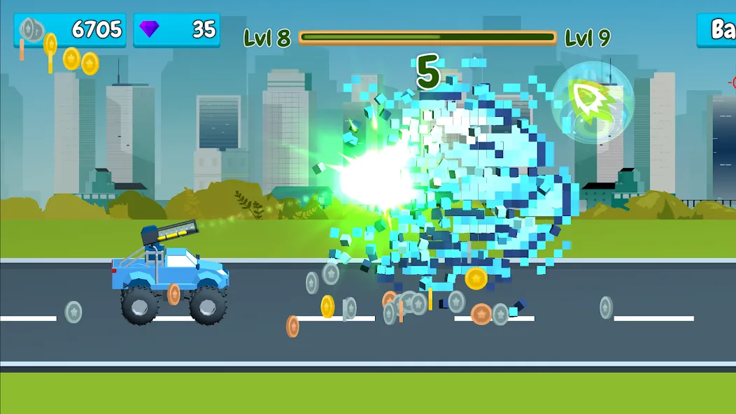 Rusher Crusher: Demolition! (Рашер Крашер)  [МОД Menu] Screenshot 4