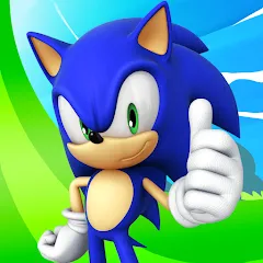 Взломанная Sonic Dash - Endless Running (Соник Дэш)  [МОД Menu] - стабильная версия apk на Андроид