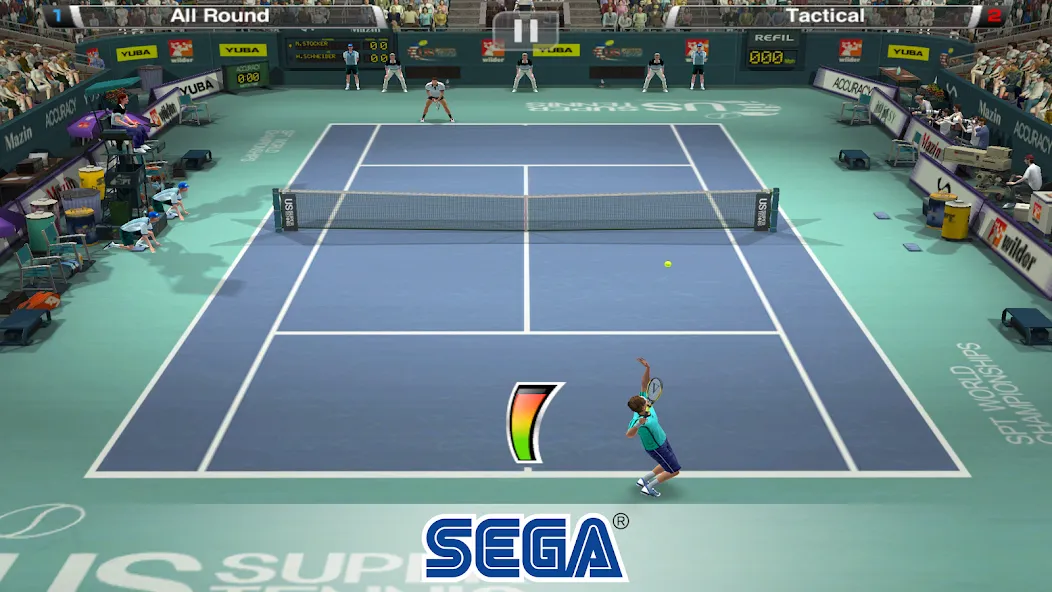 Virtua Tennis Challenge (Виртуа Теннис Челлендж)  [МОД Unlocked] Screenshot 2