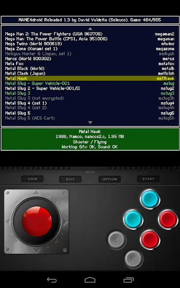 MAME4droid  (0.139u1) (МАМЕ4дроид)  [МОД Unlimited Money] Screenshot 2