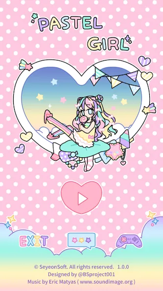 Pastel Girl : Dress Up Game  [МОД Menu] Screenshot 1