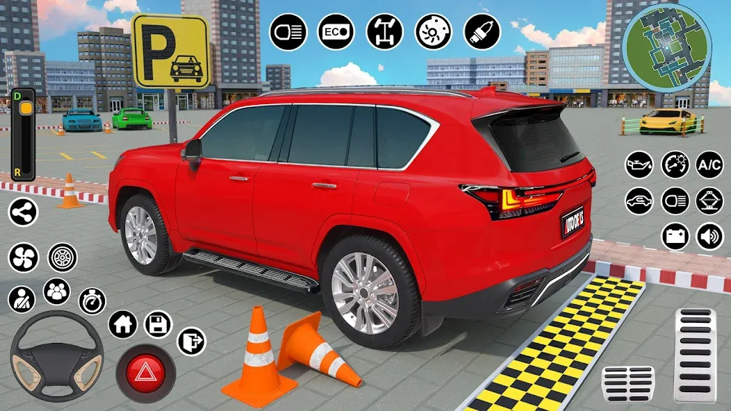 Real Car Parking : Prado Games  [МОД Unlimited Money] Screenshot 1