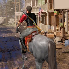 Взлом West Cowboy - Gunfighter Game (Уэст Ковбой)  [МОД Unlimited Money] - последняя версия apk на Андроид