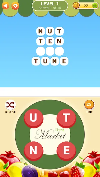 Word Market 2  [МОД Mega Pack] Screenshot 1