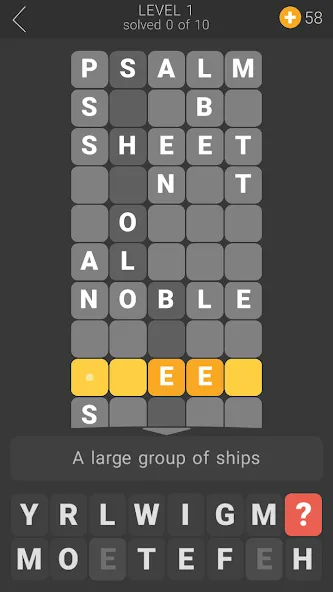 Word Tower Crosswords  [МОД Много монет] Screenshot 5