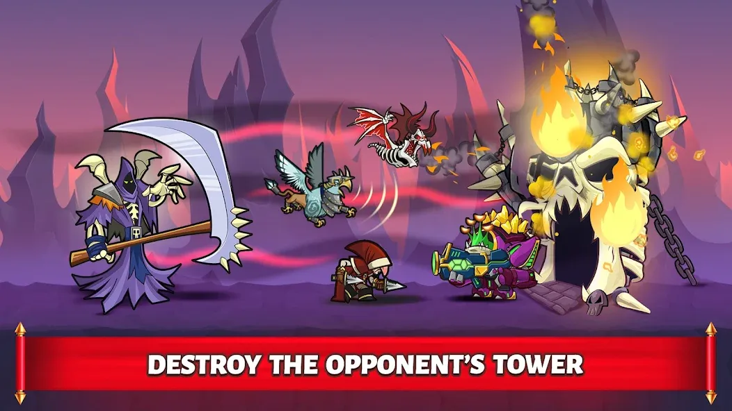 Tower Conquest: Tower Defense  [МОД Бесконечные монеты] Screenshot 2