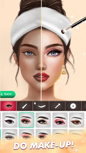 Makeup, Fashion Dress up Games  [МОД Все открыто] Screenshot 1