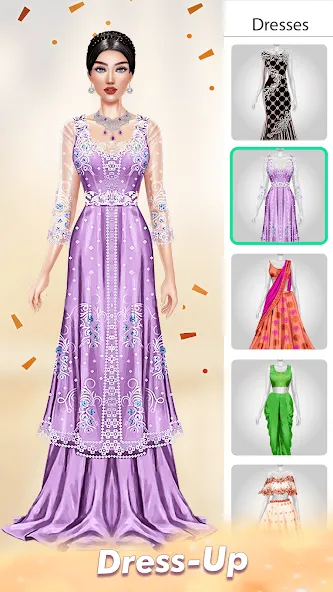 Makeup, Fashion Dress up Games  [МОД Все открыто] Screenshot 3