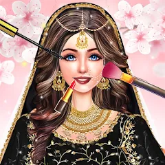 Скачать взломанную Makeup, Fashion Dress up Games  [МОД Все открыто] - последняя версия apk на Андроид