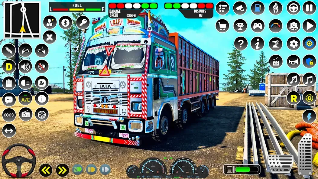 Indian Truck Driver Simulator  [МОД Все открыто] Screenshot 4