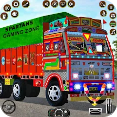 Скачать взлом Indian Truck Driver Simulator  [МОД Все открыто] - стабильная версия apk на Андроид