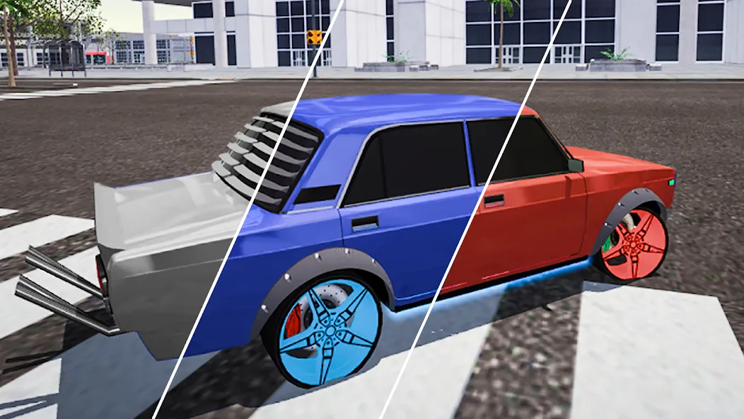 Drive Classic VAZ 2107 Parking  [МОД Меню] Screenshot 3