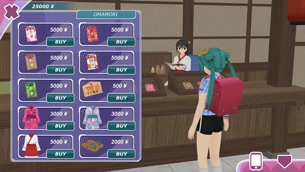 Shoujo City 3D (Шодзо Сити 3D)  [МОД Unlimited Money] Screenshot 2