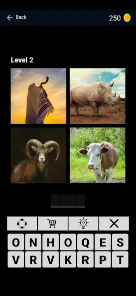 Puzzle: 4 pics 1 word offline  [МОД Много денег] Screenshot 5