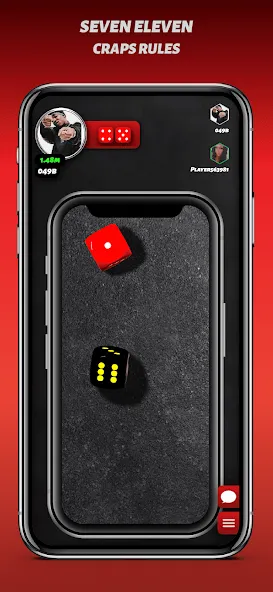 Phone Dice™ Street Dice Game (Фон Дайс Стрит Дайс Гейм)  [МОД Меню] Screenshot 2