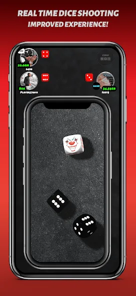 Phone Dice™ Street Dice Game (Фон Дайс Стрит Дайс Гейм)  [МОД Меню] Screenshot 5