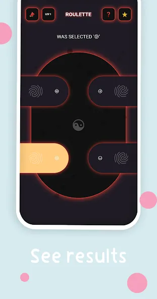 Mini : Finger Picker Chooser (Шок)  [МОД Все открыто] Screenshot 1