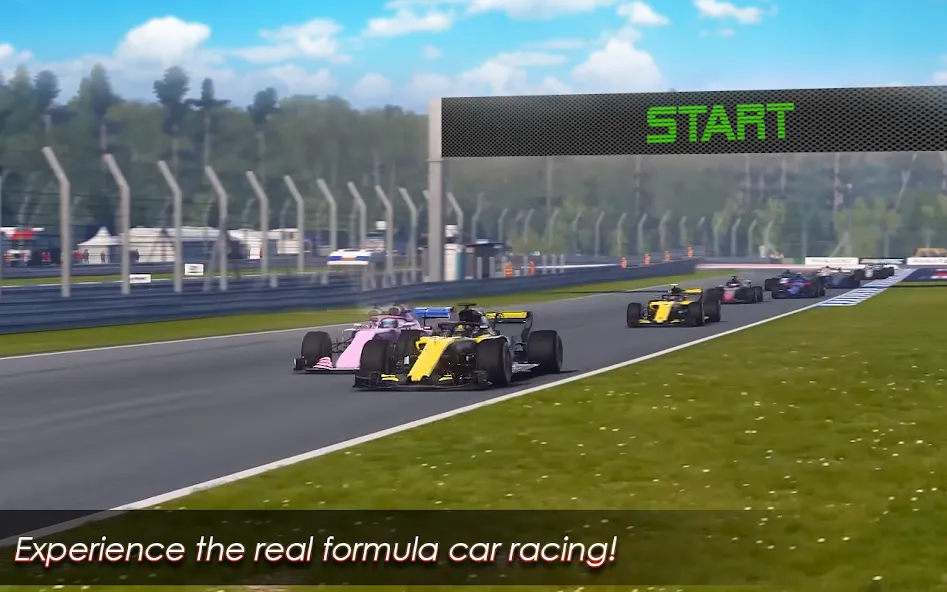 Formula car racing Real car (Формула гонок на автомобилях Реальный автомобиль)  [МОД Много монет] Screenshot 4