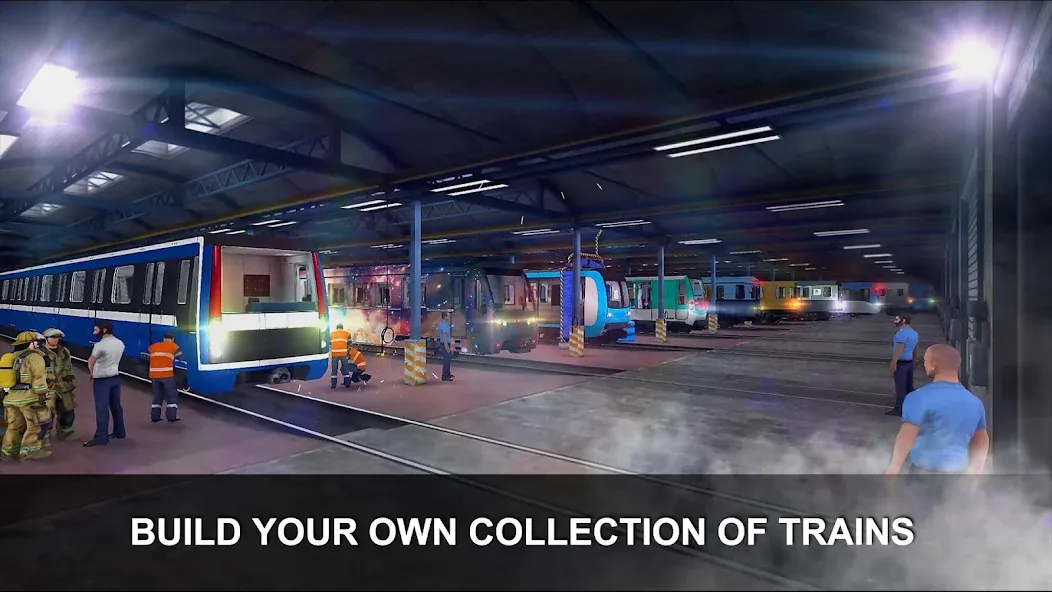 Subway Simulator 3D  [МОД Бесконечные монеты] Screenshot 3